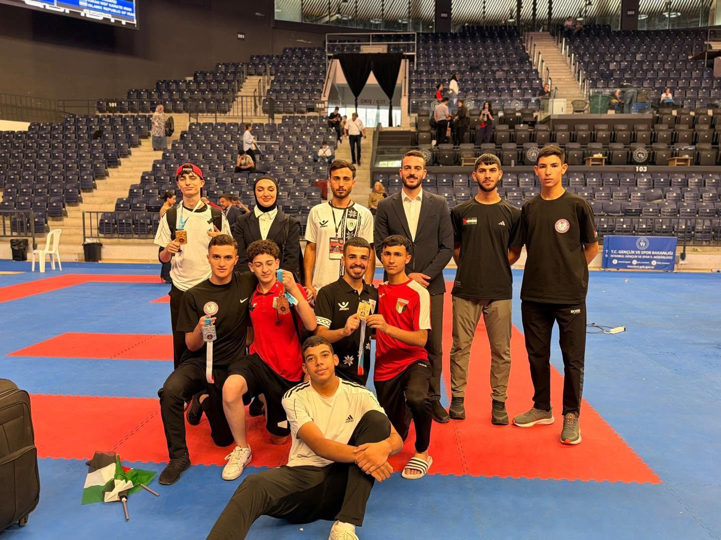 القواسمي يتوج بالذهب وموسى بالفضة وثلاث برونزيات للمنتخب في محطة تحضيرية قبل بطولة آسيا بالأردن