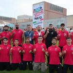 منتخب فلسطين للكيك بوكسينغ يصل إيطاليا للمشاركة في بطولة العالم للشباب