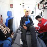 إجلاء 69 جريحًا ومرافقًا من غزة للعلاج بالخارج