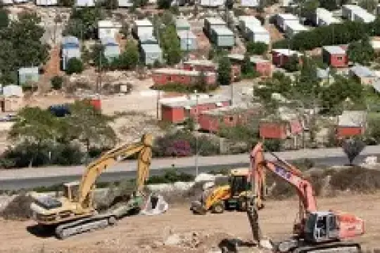 الضفة.. مستوطنون يُقيمون بؤرة استيطانية جديدة شرق سلفيت
