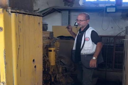 توقف المولد الرئيسي لمستشفى المعمداني في غزة بسبب نفاد الزيوت وقطع الغيار
