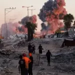 شهيدان باستهداف مسيّرة إسرائيلية وسط قطاع غزة وسط استمرار خروقات وقف إطلاق النار