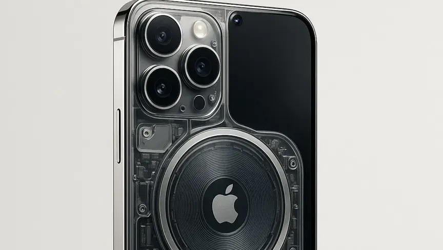 تسريبات: أبل تتجه لاعتماد تصميم شفاف في آيفون 18 برو