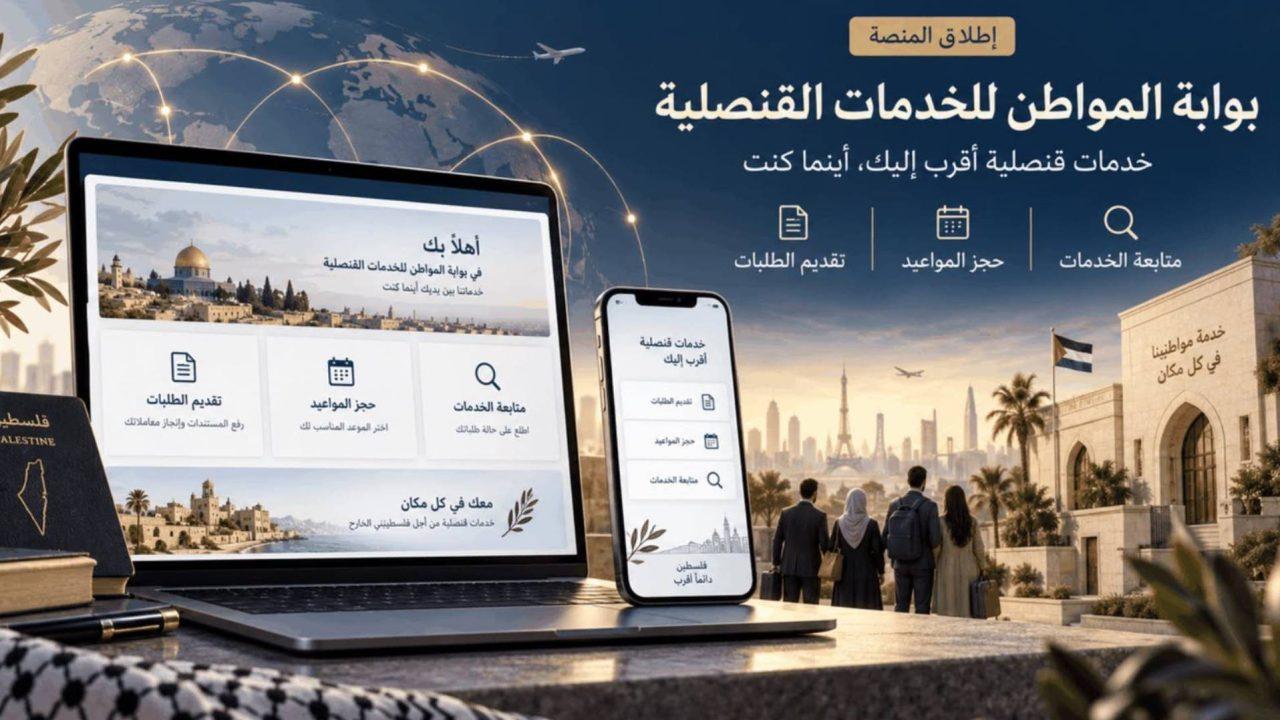 وخطة لتعميم المنظومة تدريجياً على البعثات الفلسطينية حول العالم