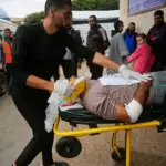 وصول جثمان شهيد مجهول إلى مستشفى الأقصى وسط غزة وسط استمرار خروقات وقف إطلاق النار