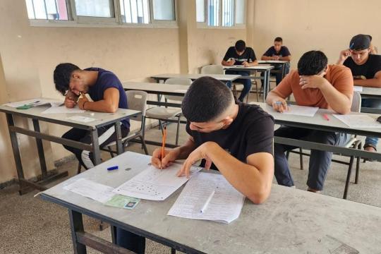 وجاهيًا.. انطلاق الدورة الثانية لامتحان الثانوية العامة 2026 في غزة