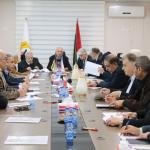 اجتماع تشاوري موسع لمناقشة مسودة الدستور المؤقت لدولة فلسطين