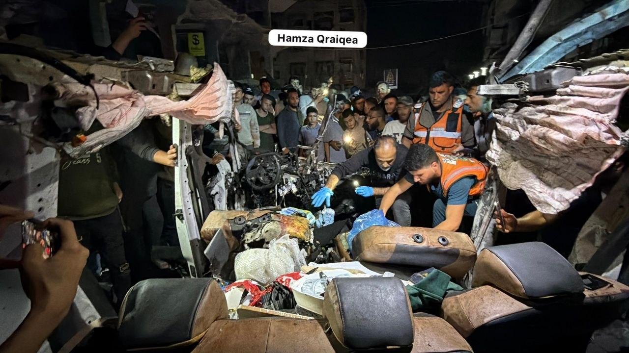 القصف استهدف سيارة مدنية بحي النصر.. ومدفعية الاحتلال تواصل استهداف رفح وخان يونس والبريج