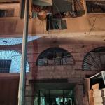 إخلاء برج سكني في مدينة غزة بعد انهيار جزئي في هيكله الداخلي