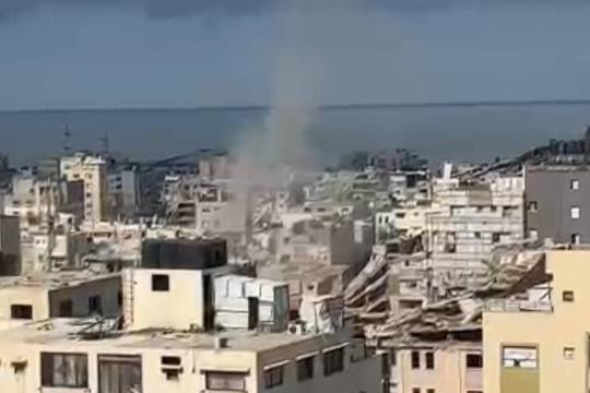 استشهاد شاب في غارة إسرائيلية غرب مدينة غزة