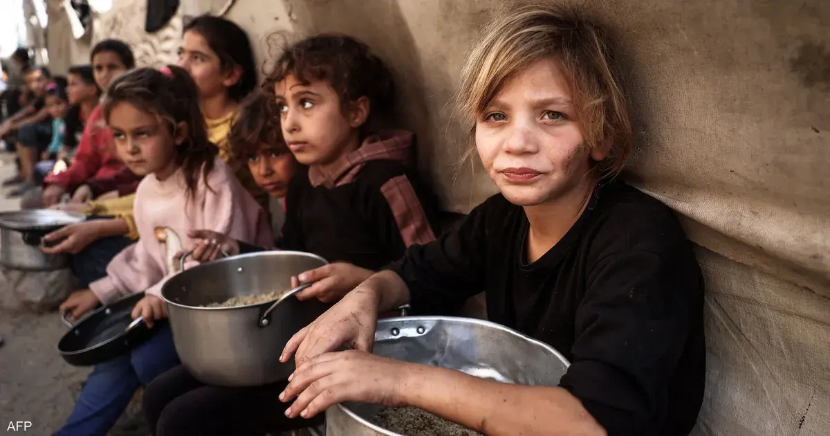 مجاعة غزة: الأطفال .. أمراض خطيرة تؤثر على نمو أدمغتهم وأجسادهم