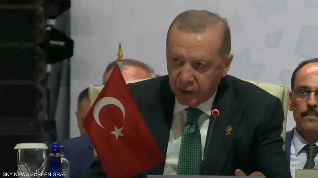 أردوغان: يجب ردع إسرائيل بتكثيف وتيرة العقوبات