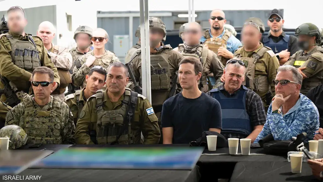 كوشنر وويتكوف يزوران غزة برفقة قادة إسرائيليين وأميركيين