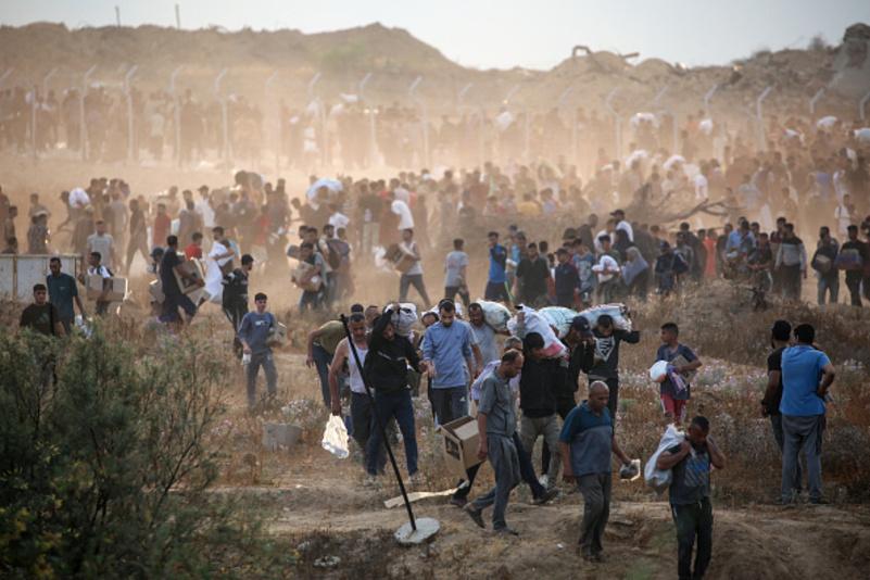 12 شهيدا من منتظري المساعدات جنوب غرب غزة