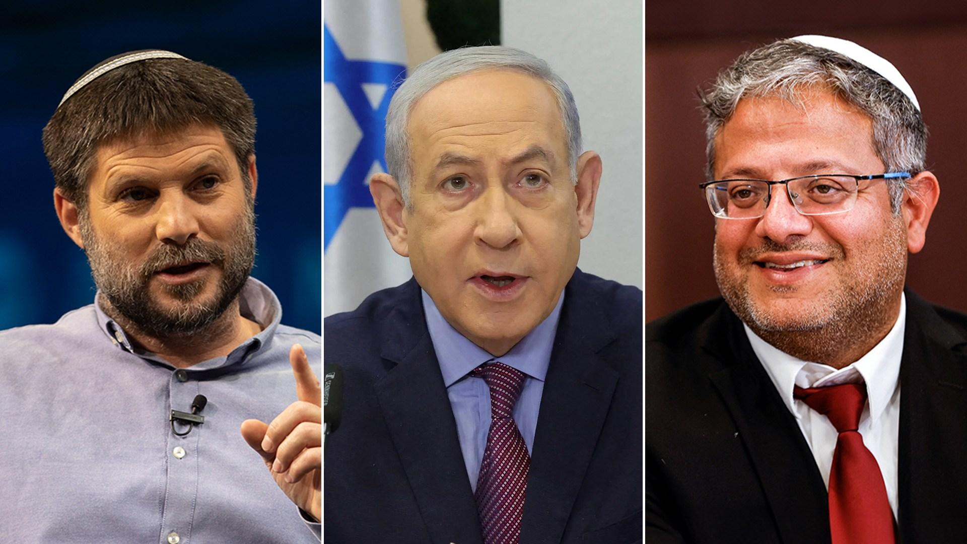 سموتريتش وبن غفير طالبا نتنياهو باحتلال كامل غزة