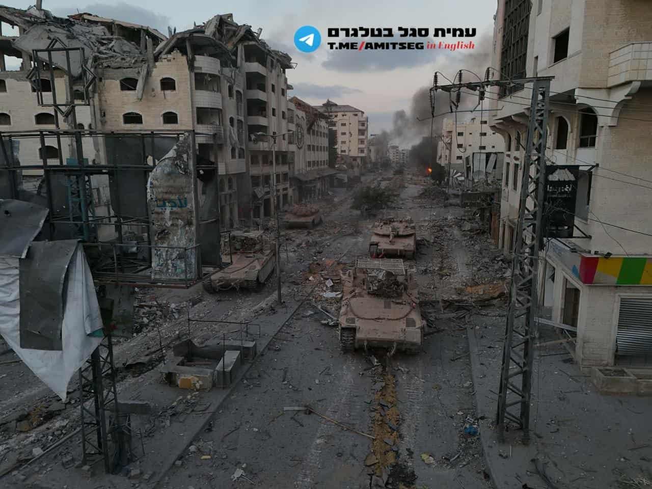 ظهور آليات إسرائيلية بمناطق جديدة شمال غرب مدينة غزة