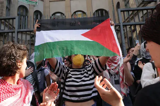 تظاهرة في برلين لرفض استمرار الإبادة الإسرائيلية لغزة