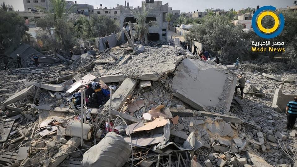 الإعلامي الحكومي بغزة ينشر حصيلة المباني المدمّرة خلال العدوان