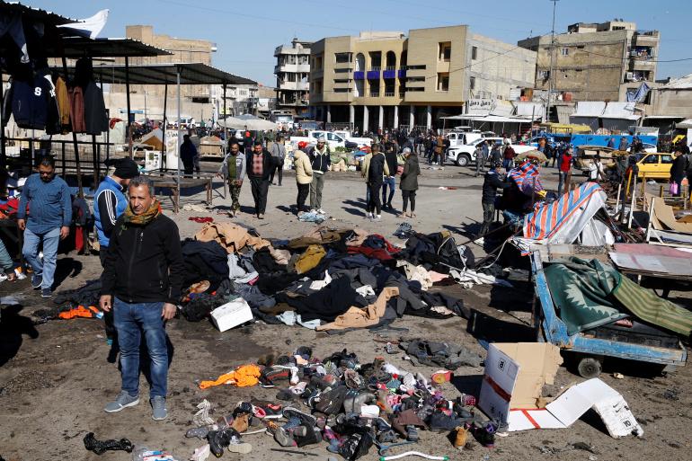 خلف عشرات القتلى والإصابات.. إدانات واسعة لتفجير بغداد