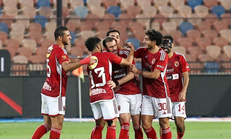 الأهلي يواصل انتصاراته في الدوري المصري ويتغلب على الاتحاد السكندري برباعية