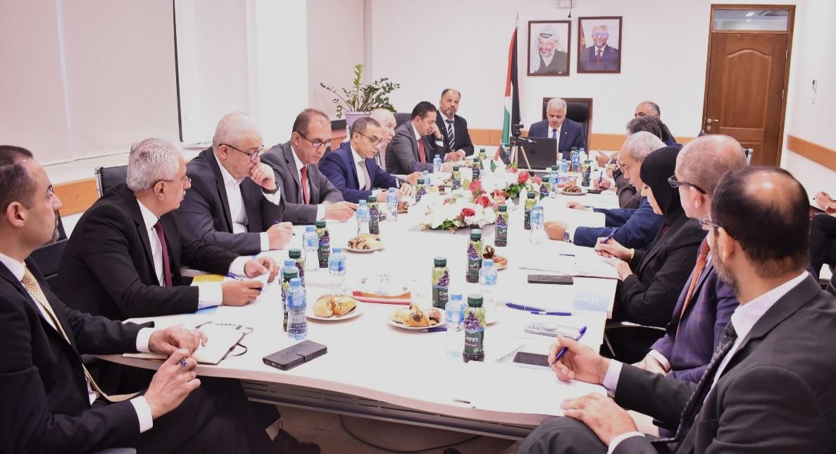 مجلس رؤساء الجامعات يبحث مُستجدات إغاثة التعليم العالي في غزة