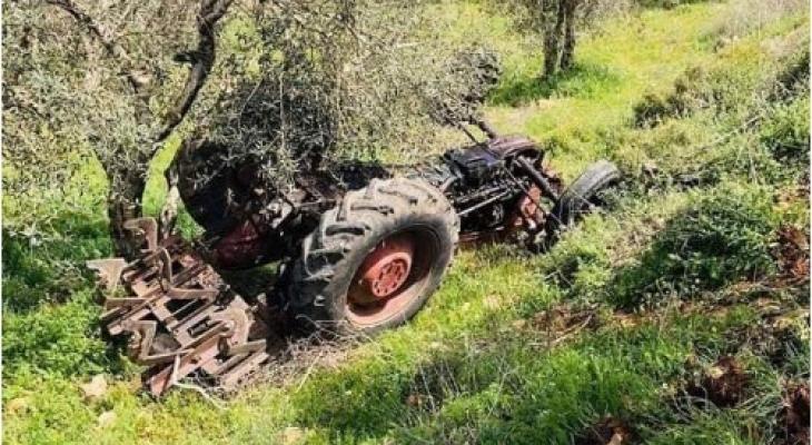 وفاة فتى اثر انقلاب جرار زراعي وسط قطاع غزة
