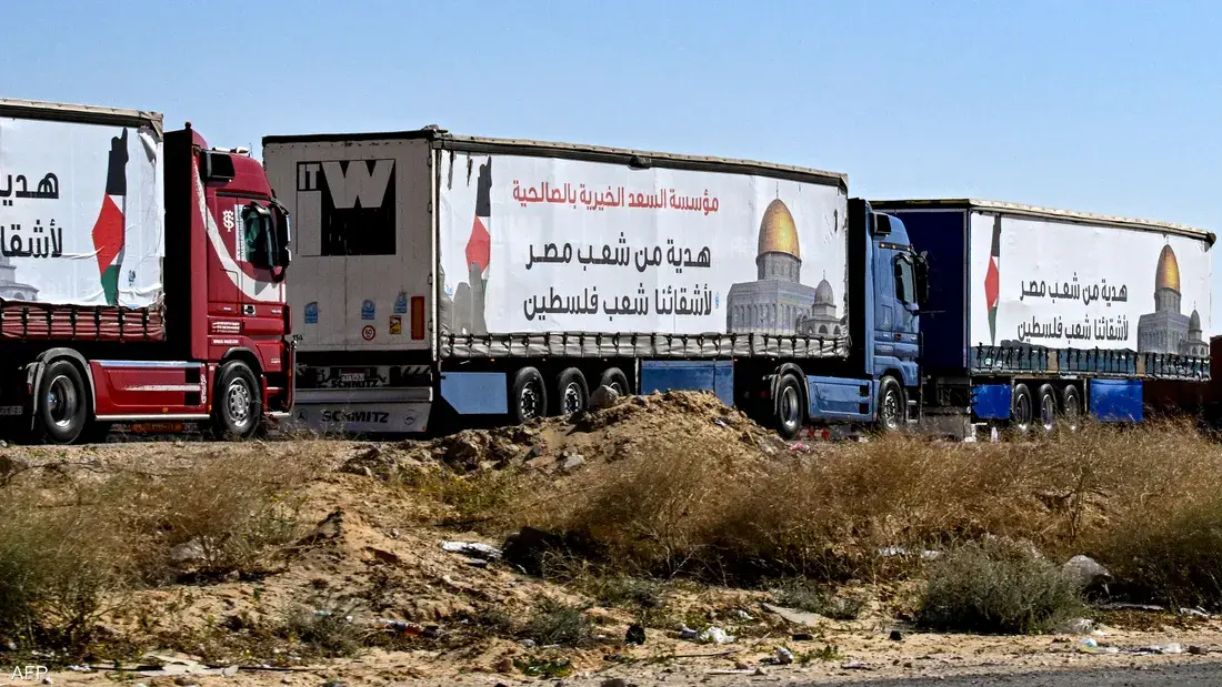 بيان: مصر أرسلت 70 في المئة من المساعدات التي وصلت إلى غزة