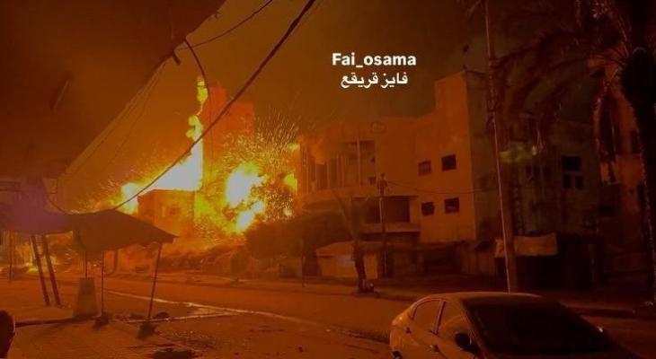 مجرزة الأبراج: الاحتلال يدمر "برج السلام" بغزة وتشرد نازحين من مرضى السرطان