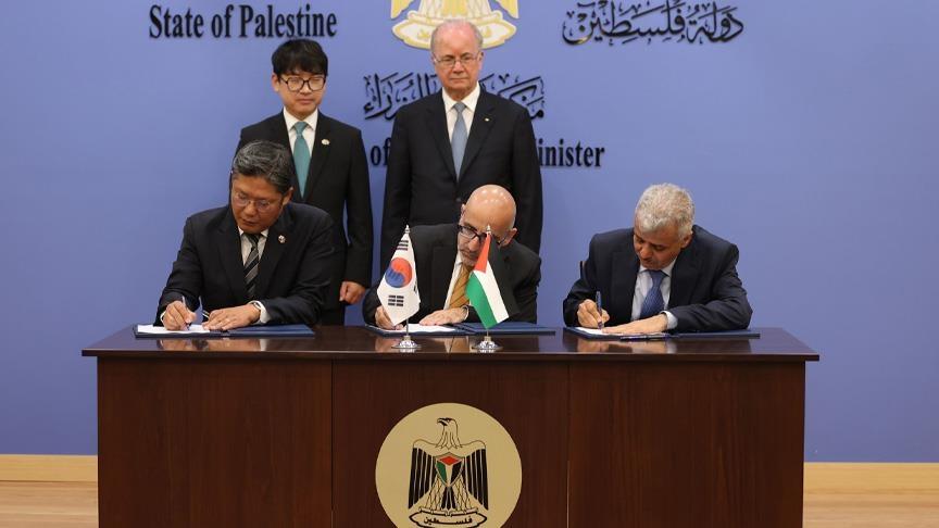 فلسطين وكوريا الجنوبية توقعان اتفاقيتين بـ24 مليون دولار