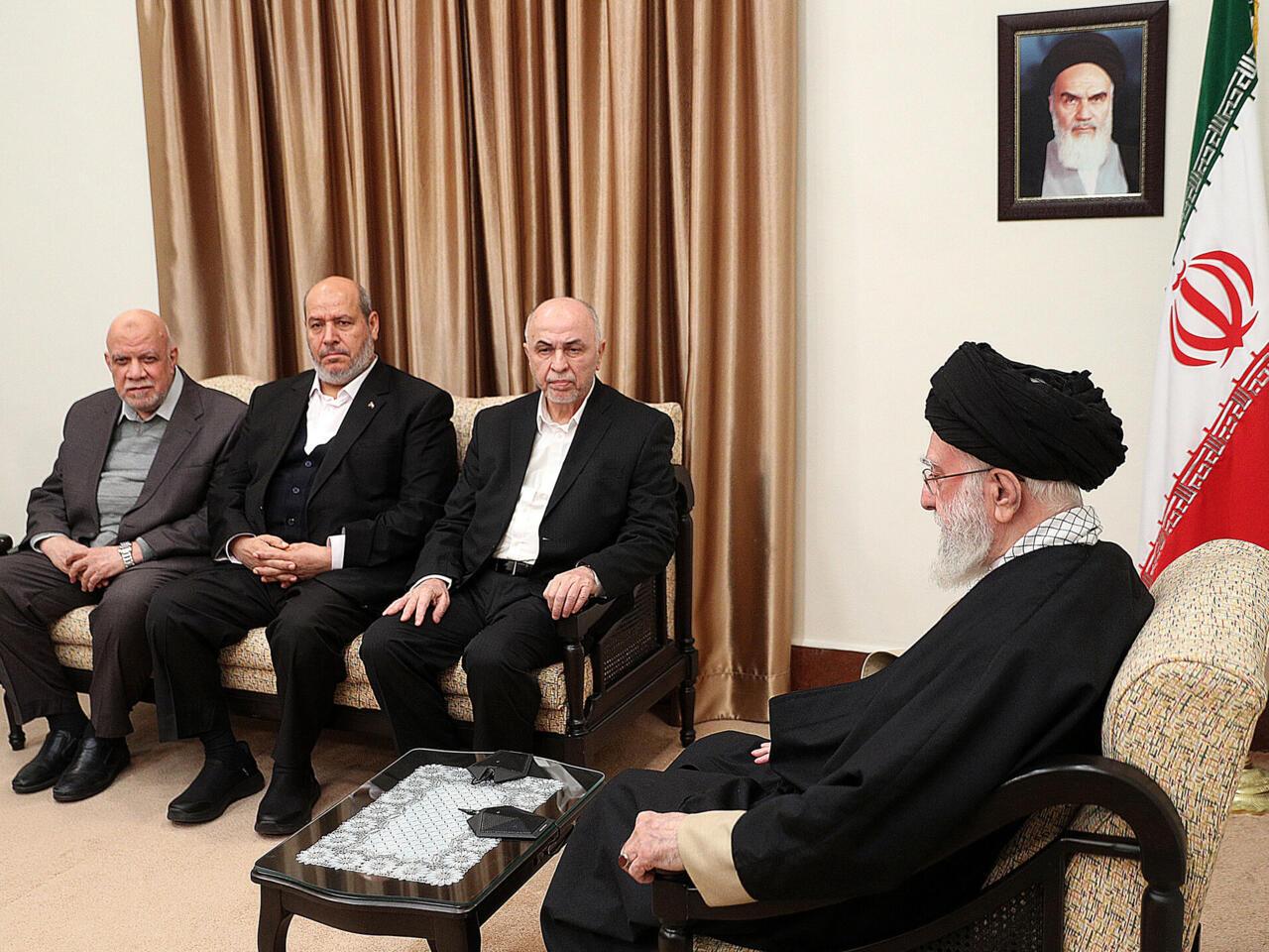 حماس تبحث مع مسؤول إيراني مستجدات العدوان على غزة