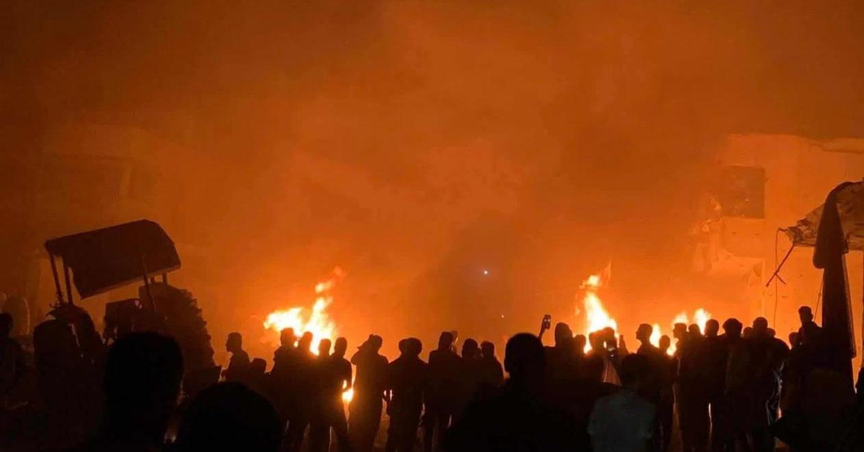 شهداء وإصابات جراء استهداف الاحتلال خيام نازحين ومنازل غرب مدينة غزة
