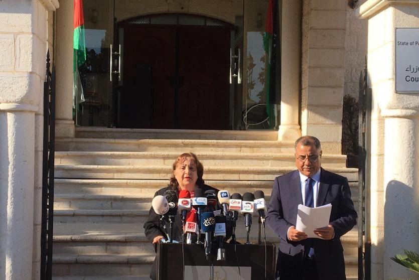 وزيرة الصحة: ارتفاع إصابات كورونا في فلسطين إلى 689