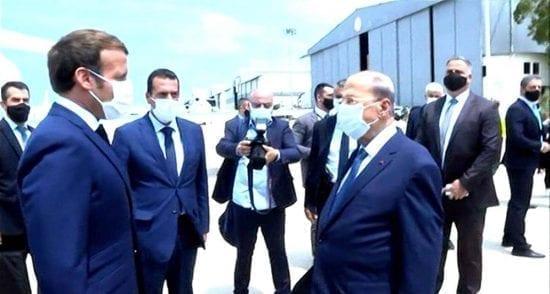 الرئيس الفرنسي يتفقد موقع انفجار بيروت ويطلق مبادرة سياسية جديدة