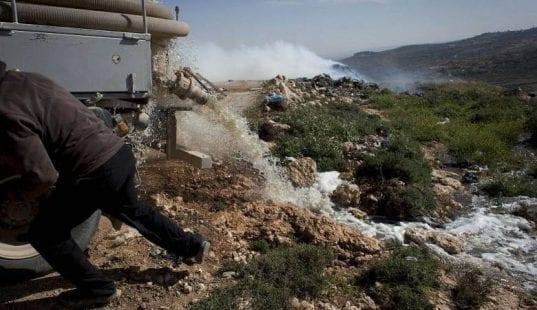 تحذيرات: مجاري المستوطنات قد تكون من أسباب انتشار كورونا في الضفة