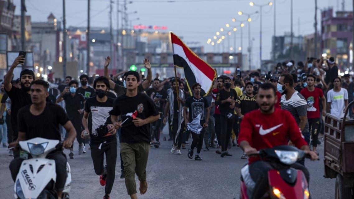 العراق تشهد مظاهرات إحتجاجيّة نظرًا لسوء الأوضاع الاقتصادية