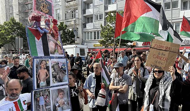 12 ألف شخص يتظاهرون في برلين للمطالبة بوقف إبادة غزة