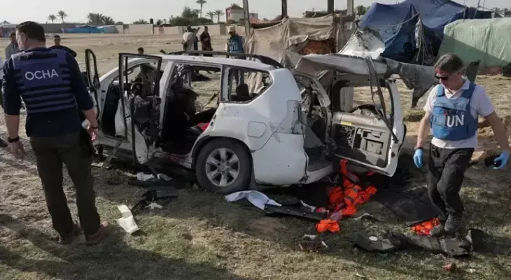 الأمم المتحدة: 383 ناشط إغاثة قتلوا في غزة