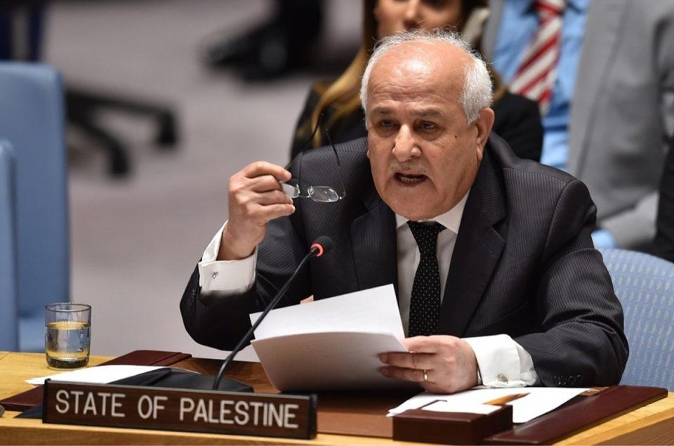 فلسطين تدعو لتحرك عاجل لإنقاذ مواطنيها من القتل والتهجير الإسرائيلي