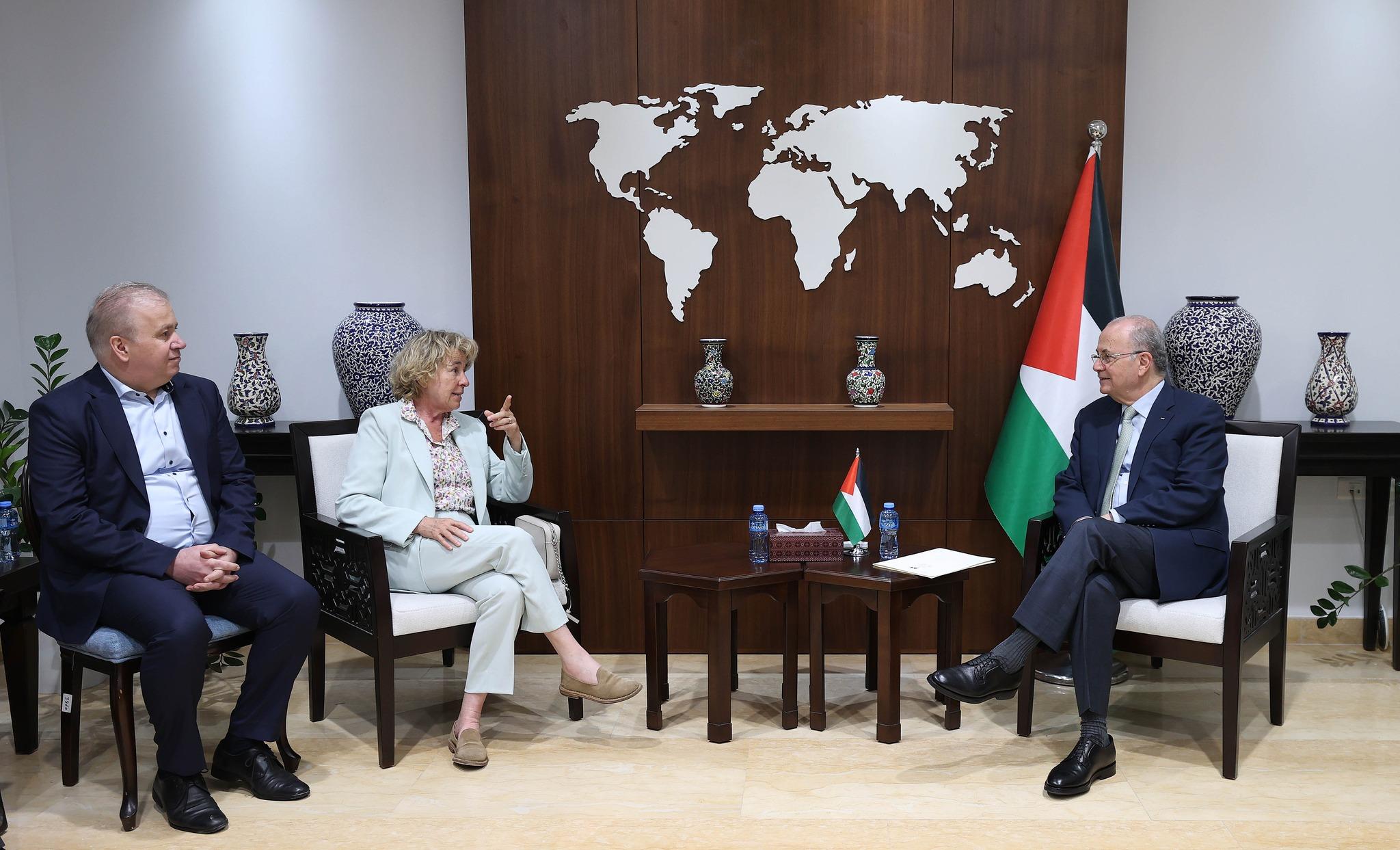 مصطفى: إنهاء العدوان الإسرائيلي على غزة والضفة شرط لإنجاح جهود السلام