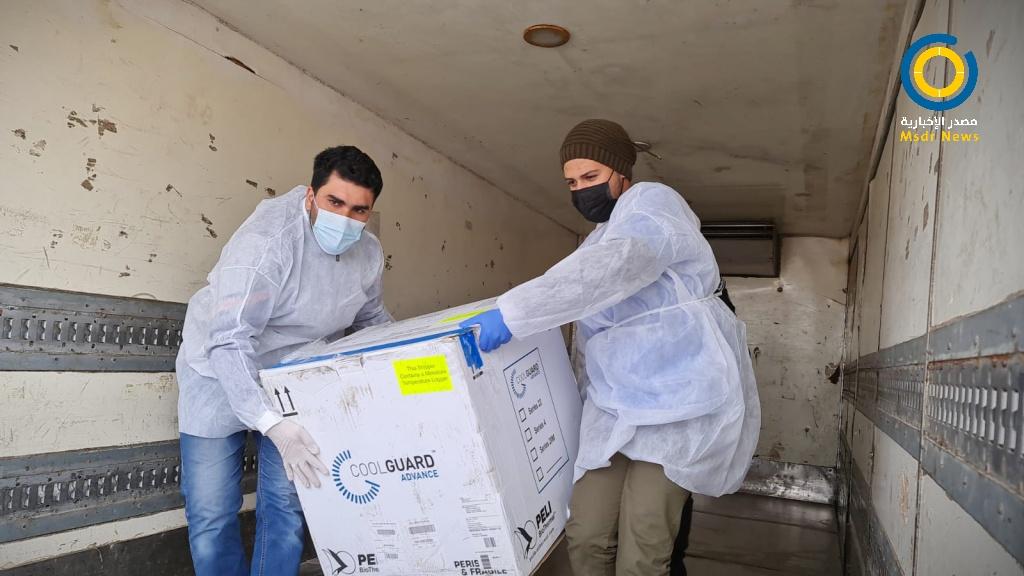صور| وصول 2000 جرعة من اللقاح الروسي"سبوتنيك v"  إلى غزة