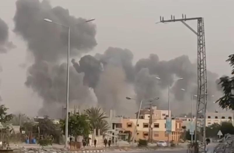 شهداء وجرحى في غارات للاحتلال على المستشفى الأوروبي ومحيطه بخان يونس