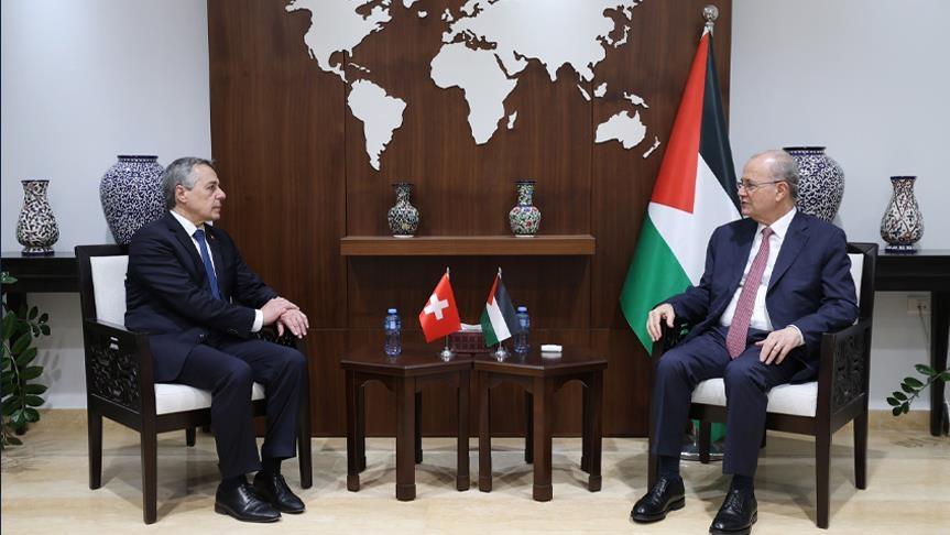 مباحثات فلسطينية سويسرية تتناول وقف الإبادة بغزة ومؤتمر السلام