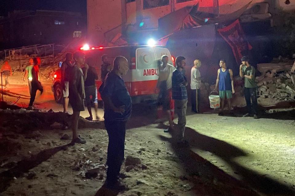 شهيدان وإصابات بقصف الاحتلال خيمة تؤوي نازحين في غزة