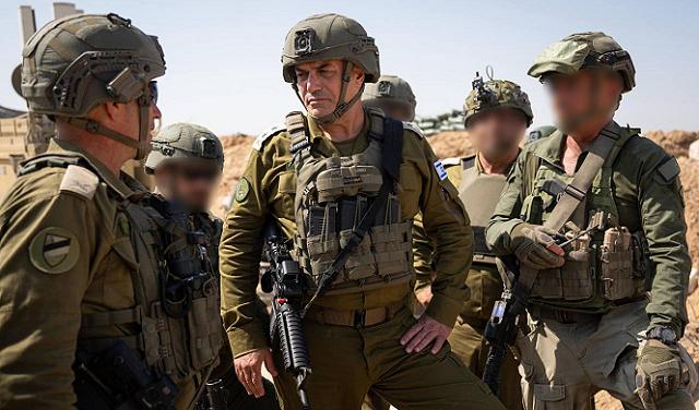 زامير يتفقد موقع عملية خان يونس ويعد باستخلاص الدروس