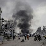 استشهاد فلسطيني متأثرًا بإصابته في قصف إسرائيلي وسط مدينة غزة