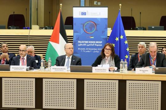 رئيس الوزراء الفلسطيني يطالب المانحين بضمان الإفراج عن عائدات المقاصة ودعم عاجل لإعادة إعمار غزة