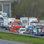 ايرلاندا: تظاهرات اجتجاجاً على ارتفاع اسعار الوقود الناتجة عن حرب إيران