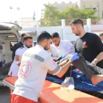 إجلاء 107 مرضى من غزة عبر معبر رفح بالتعاون بين الهلال الأحمر الفلسطيني والصحة العالمية