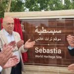 وزارة السياحة تحتفل بإدراج سبسطية على قائمة التراث العالمي