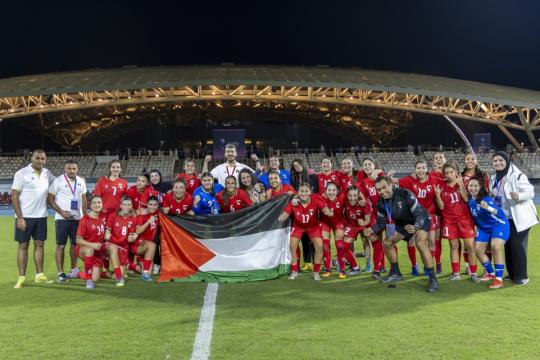 فدائي السيدات إلى نهائي غرب آسيا بعد فوز مثير على السعودية بركلات الترجيح